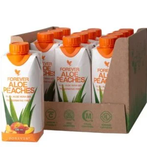 Forever Aloe Peaches 330ml