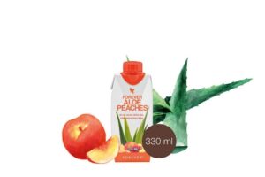 forever aloe peaches 330ml